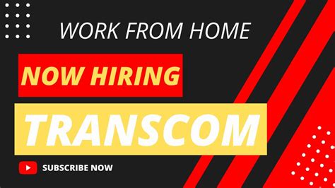 transcom work from home hiring process